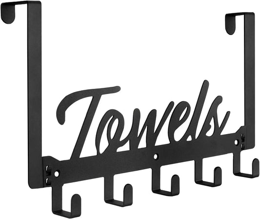 Türhaken Handtuchhalter | 5 Haken | Bad & Küche